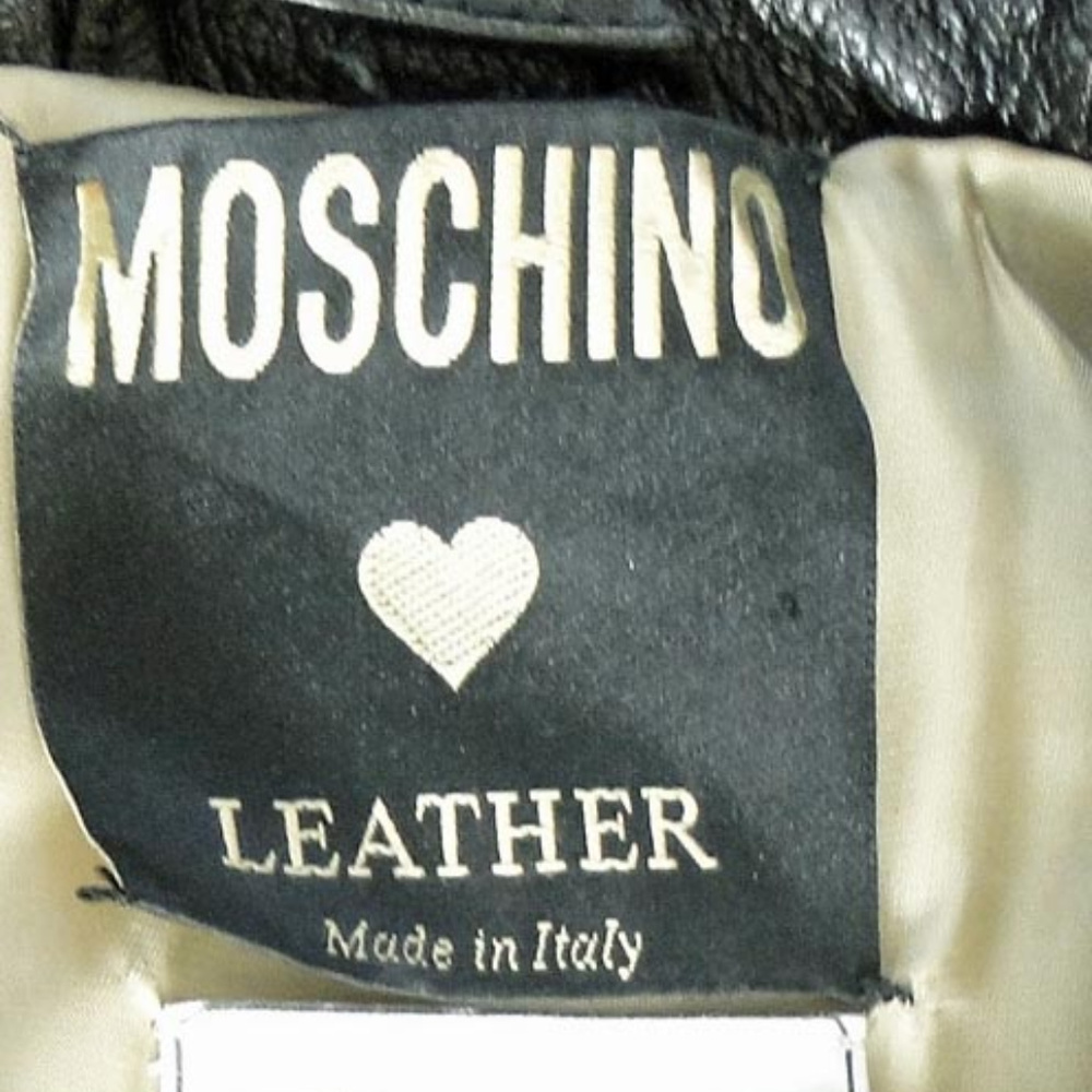M0SCHINO LEATHER